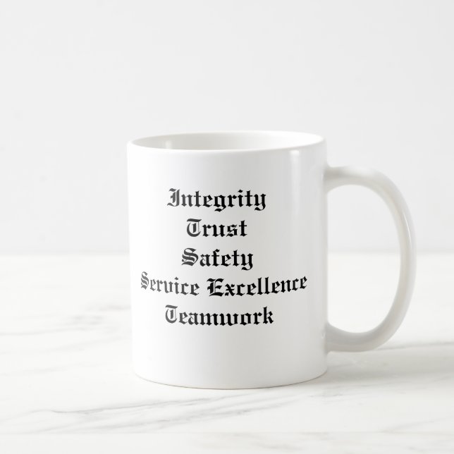 Mug Le feu de vue (Droite)