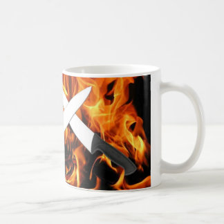 Mug Le feu et couteaux