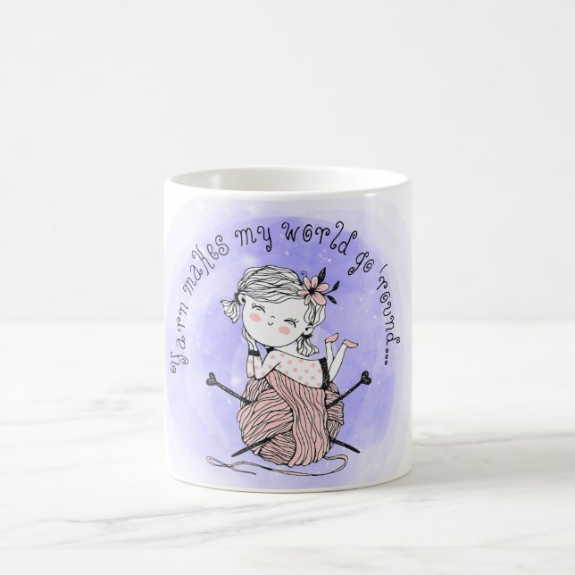 Mug Le fil fait mon monde (Centre)