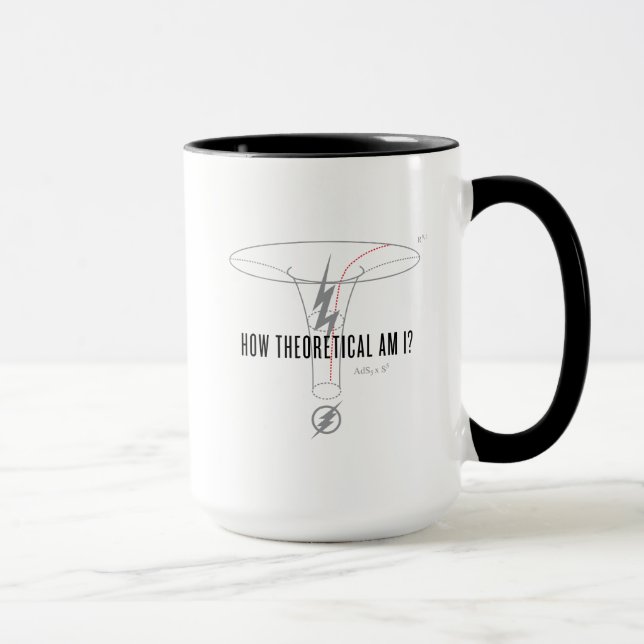 Mug Le Flash | "Comment suis-je théorique ?" (Droite)