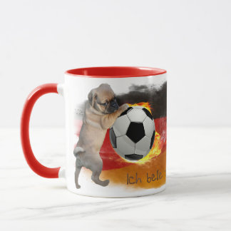 Mug Le football carlin d'Allemagne 2018