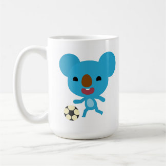 Mug Le football de Qkids Koby/tasse de diamant