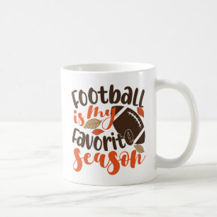 Mug Le football est ma saison préférée