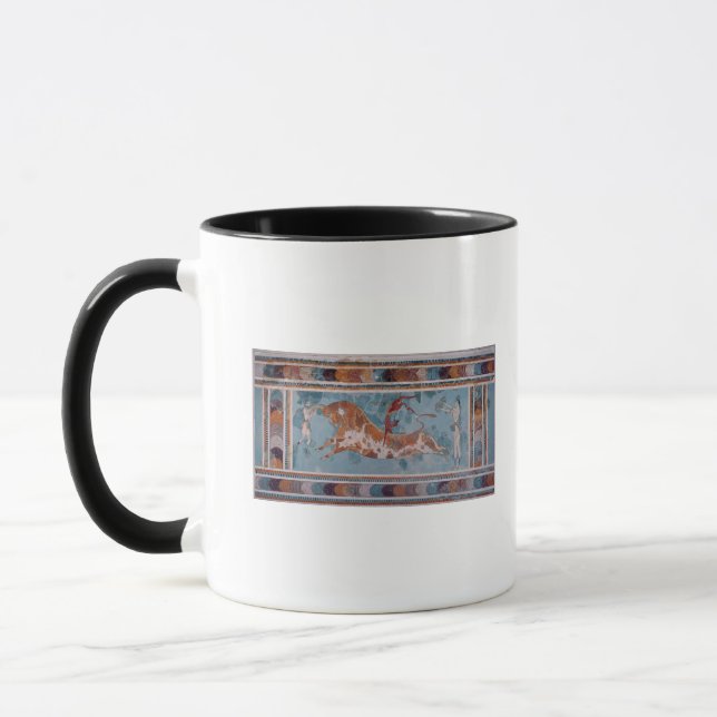 Mug Le fresque de torero, palais de Knossos, Crète (Gauche)