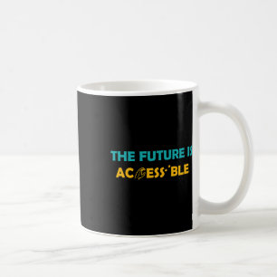 Mug Le futur est accessible Braille Langue des Signes 