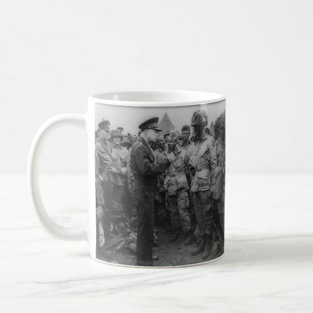 Mug Le Général Dwight David Eisenhower avec des (Gauche)