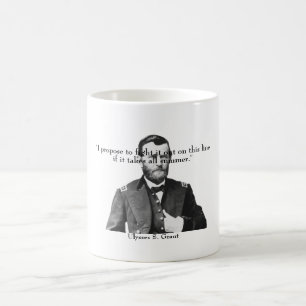 Mug Le Général Grant et citation