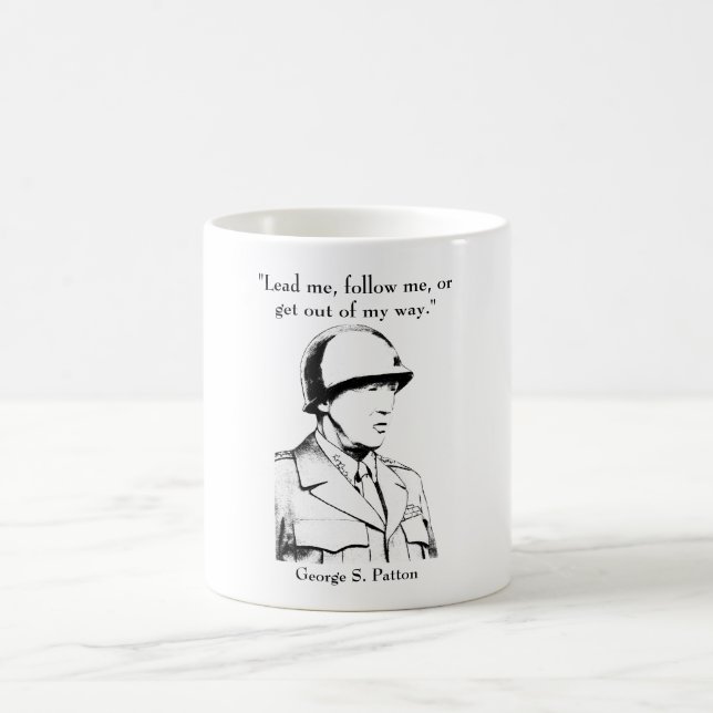 Mug Le Général Patton et citation (Centre)