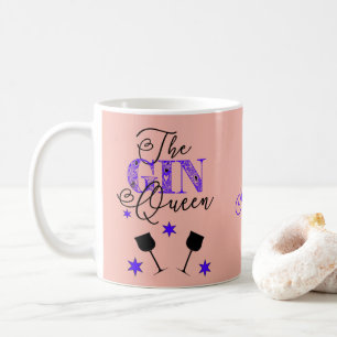 Mug Le Gin Queen Rose élégant