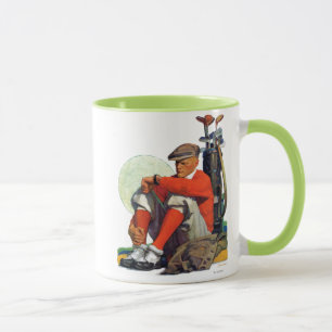 Mug Le golfeur a continué l'attente