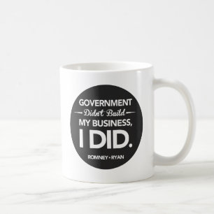 Mug Le gouvernement n'a pas construit mon bouton de