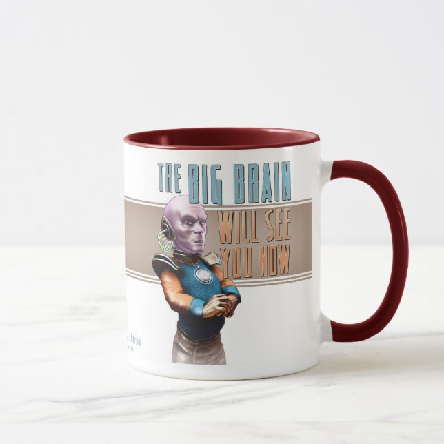 Mug Le grand cerveau vous verra maintenant attaquer (Droite)