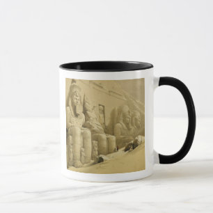 Mug Le grand temple d'Abu Simbel, Nubia, de "Egypte