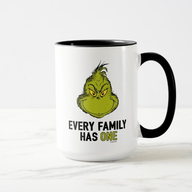 Mug Le Grinch | Chaque famille en a un (Droite)