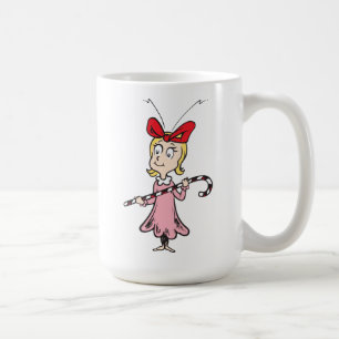 Mug Le Grinch   Cindy-Lou Qui - Tenir un Sucre de cann