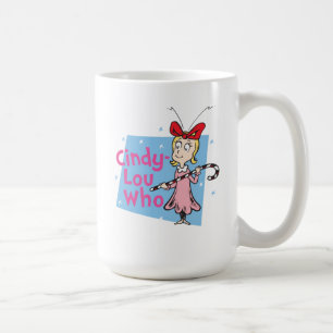 Mug Le Grinch Cindy-Lou Who - Bâton de bonbon