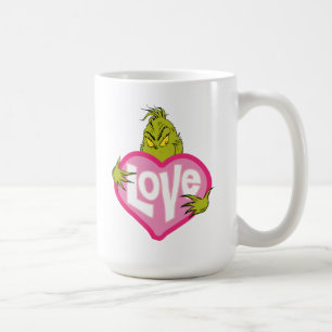 Mug Le Grinch Cœur Rose Amour
