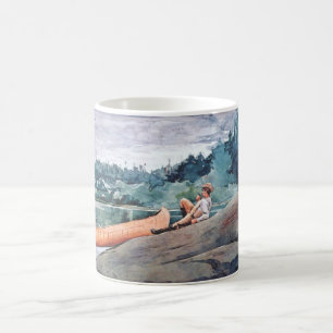 Mug Le guide de la nature sauvage (par Winslow Homer)