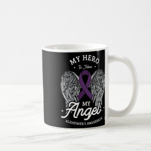 Mug Le héros est maintenant mon ange Alzheimer sensibi