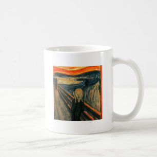 Mug Le hurlement Munch Art Moderne Abstrait