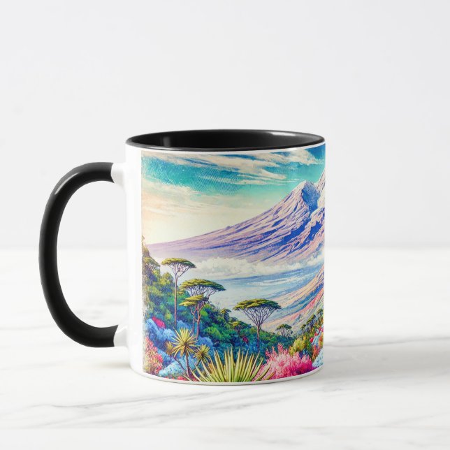 Mug Le Kilimandjaro, joyau de la Couronne de l’Afrique (Gauche)