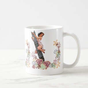 Mug Le kitsch Bitsch : Vers le haut d'un arbre de Tiki