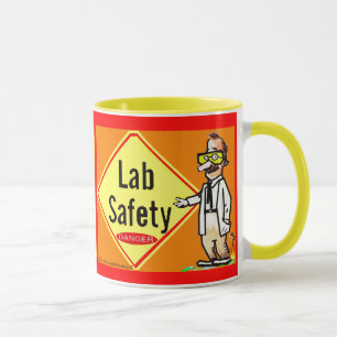 Mug Le "laboratoire Sécurité-n'est aucune plaisanterie