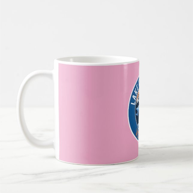 Mug Le lac Champlain Vermont � réflexions sur le bleu (Gauche)