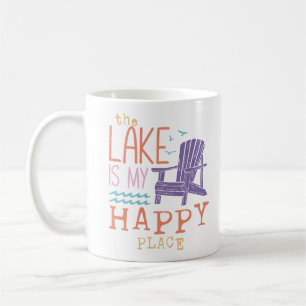 Mug Le Lac Est Mon Endroit Heureux