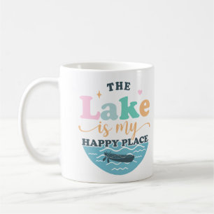 Mug Le lac est mon endroit heureux