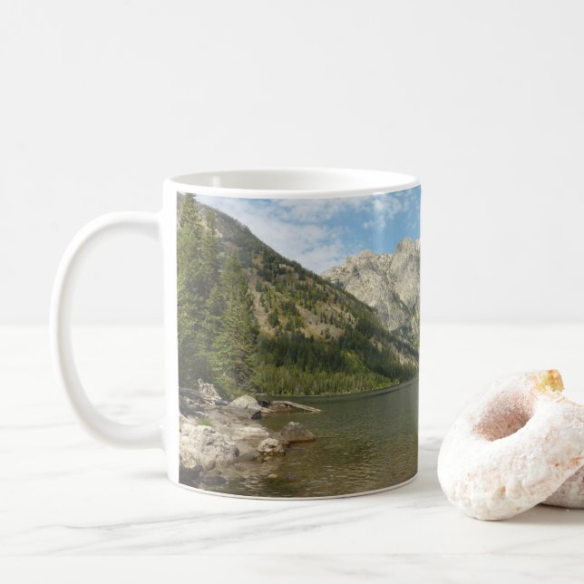 Mug Le lac Jenny dans le parc national de Grand Teton (Avec donut)