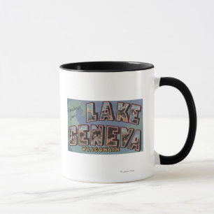 Mug Le Lac Léman, le Wisconsin - grandes scènes de