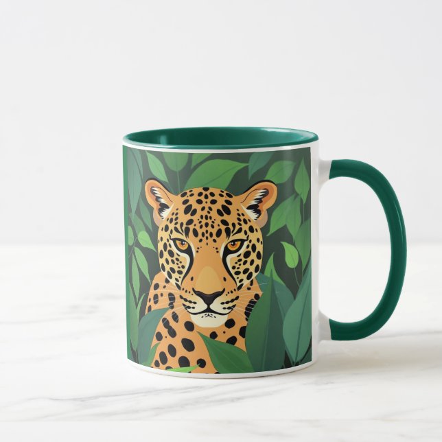 Mug Le léopard dans la jungle (Droite)