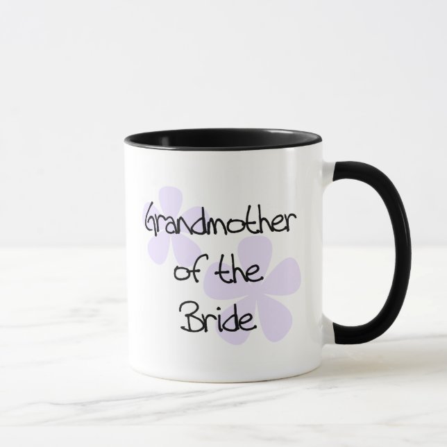 Mug Le lilas fleurit la grand-mère de la jeune mariée (Droite)