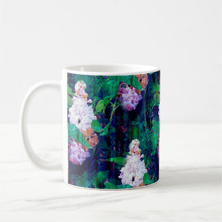 Mug Le LILAS IMPRESSIONNISTE FLEURIT l'indigo ORIGINAL