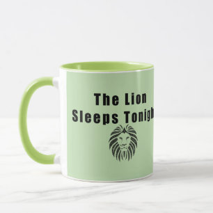 Mug Le lion dort ce soir des titres d'or de chanson
