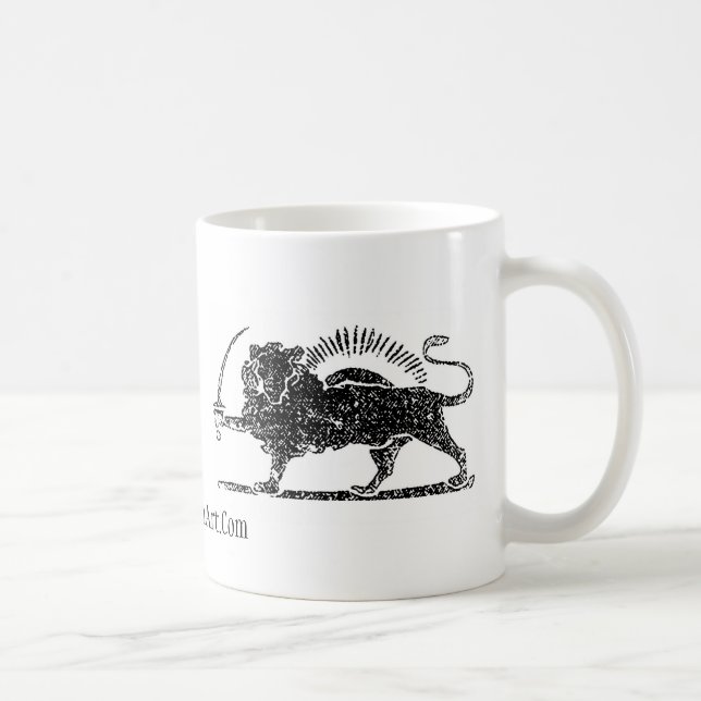Mug Le lion, Shir-o-khorshid (Droite)