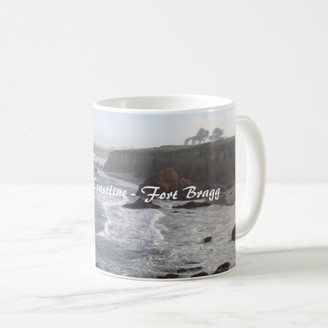 Mug Le littoral de Fort Bragg en Californie (Devant droit)