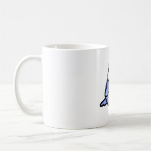 Mug Le Lovebird bleu de Chubby Fischer