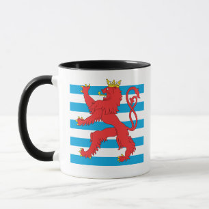 Mug Le Luxembourg attaquent - le drapeau civil