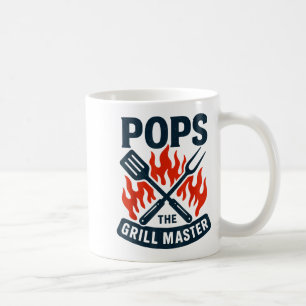 Mug Le Maître du Grill Bbq Fête des Pères Papy Grillad