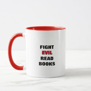 Mug Le mal de combat a lu des livres