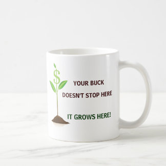Mug Le mâle ne s'arrête pas ici !