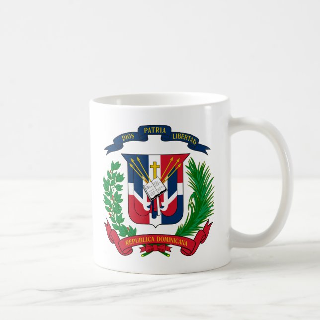 Mug Le manteau de la République Dominicaine de la (Droite)