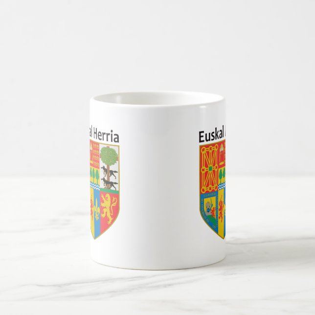 Mug Le manteau de pays (Euskal Herria) des bras (Centre)