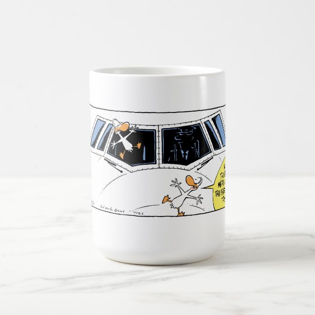Mug Le marais penche la collision de Mid Air (Centre)