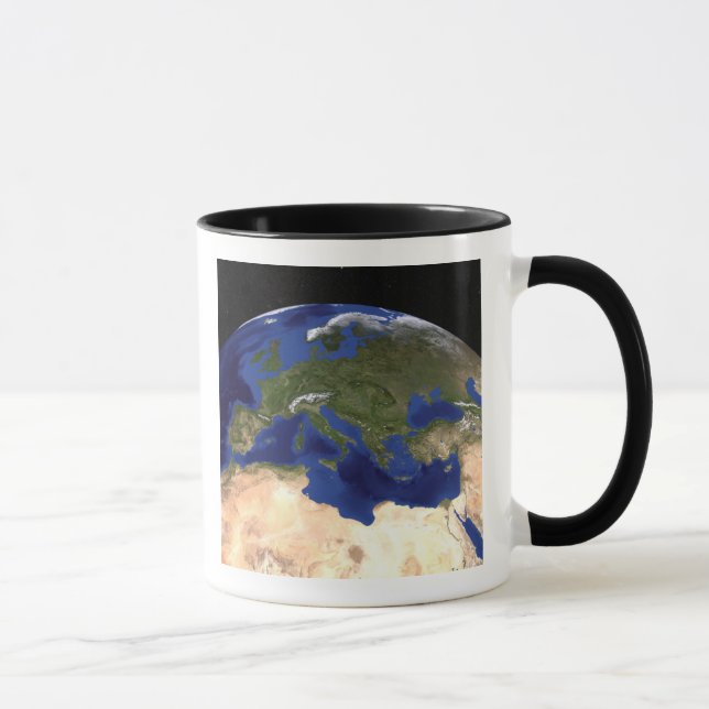 Mug Le marbre bleu Nouvelle génération Terre 7 (Droite)