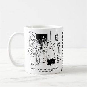 Mug Le mari ne veut pas questionner après le quiz du p