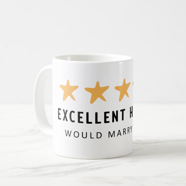Mug Le mari se marierait de nouveau avec une femme (Devant gauche)