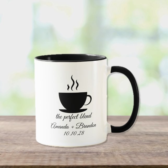 Mug Le Mariage de fusion parfait (The Perfect Blend Matching Wedding Mug)